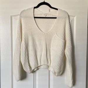 Miracle Knit Cream Sweater